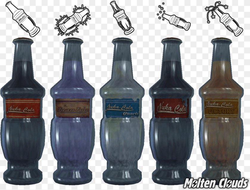 1246x951 Fallout 2 Nuka Cola Fallout New Vegas Nuka Colas, Bottle, Beverage, Soda, Pop Bottle Transparent PNG