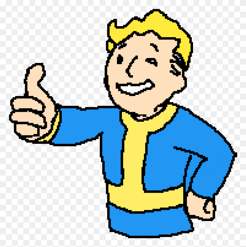 1117x1123 Fallout 4 Vault Boy Transparent Background, Thumbs Up, Finger HD PNG Download