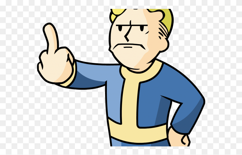 586x481 Fallout Clipart Pip Boy Fallout 4 Vault Boy Gif, Hand, Thumbs Up, Finger HD PNG Download