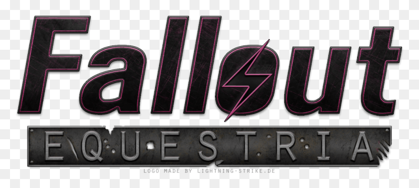 988x404 Descargar Png Fallout Logo Image Background General Motors, Light, Neon, Texto Hd Png
