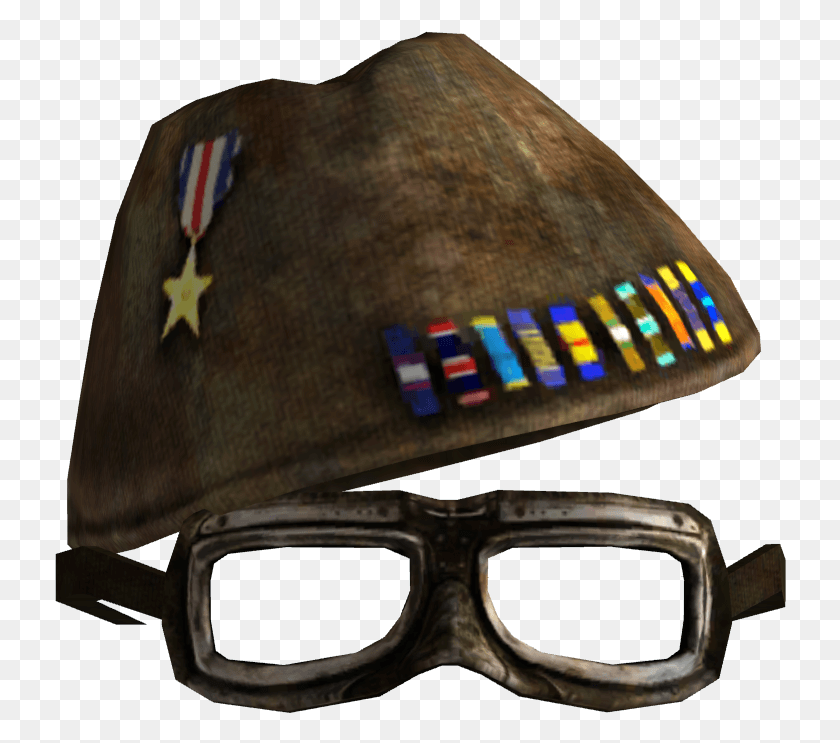 732x683 Fallout New Vegas Boomers Cap Leather, Clothing, Apparel, Gafas De Sol Hd Png
