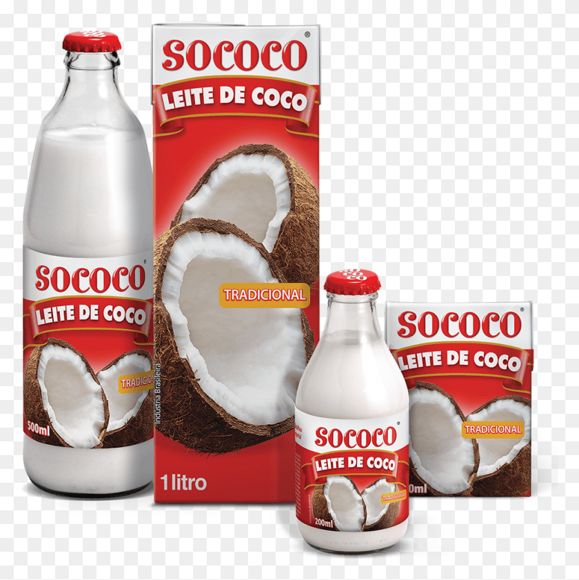 962x964 Familia Leite De Coco Tradicional Leite De Coco No Cabelo, Plant, Nut, Vegetable HD PNG Download