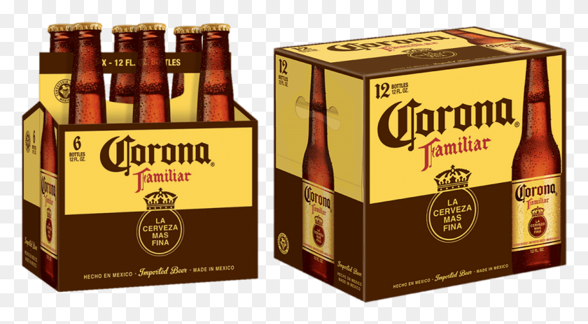 1083x561 Familiar Corona Familiar 12 Oz, Beer, Alcohol, Beverage Descargar Hd Png