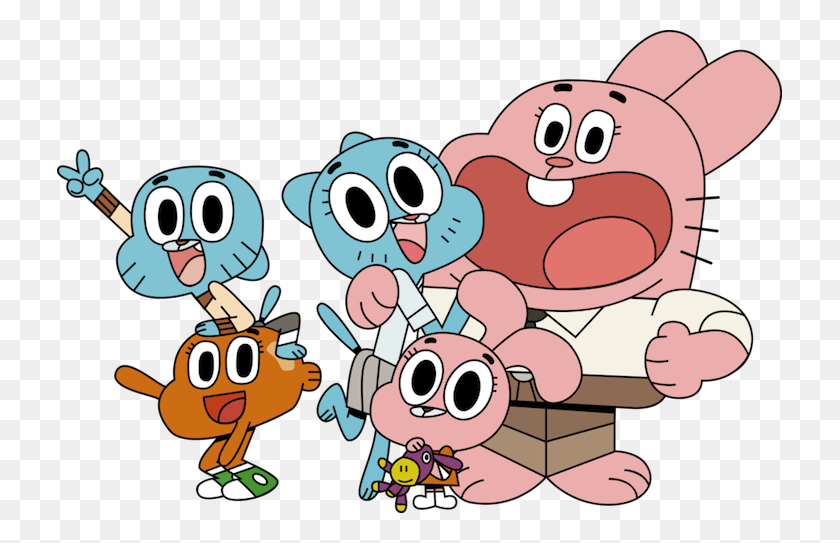 725x483 Family Amazing World Of Gumball Watterson Family, Angry Birds, Graphics HD PNG Download
