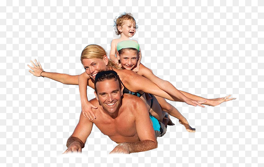 671x472 Family Beach Family On The Beach, Person, Human, Face HD PNG Download