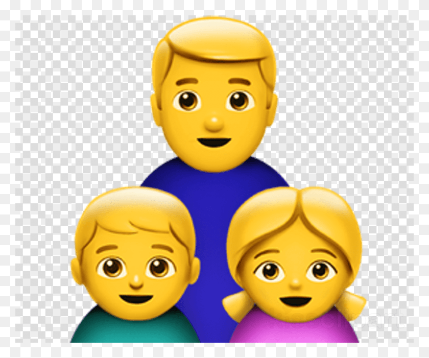 900x740 Family Emoji Iphone Clipart Emoji Ios Emoji Iphone Famille, Graphics, Advertisement HD PNG Download