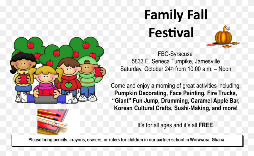 1207x708 Family Fall Festival Postcard 1st Grade Parent Orientation, Graphics, Text HD PNG Download