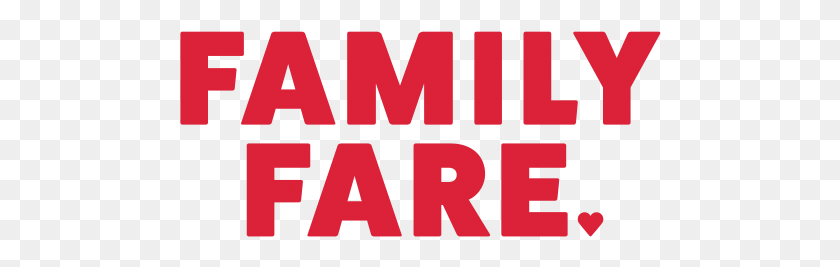 482x207 Family Fare Supermarkets Graphic Design, Word, Text, Alphabet HD PNG Download