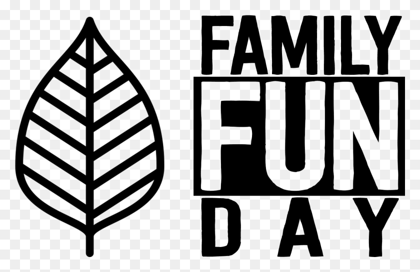 1481x921 Family Fun Day Black Logo Illustration, Bugle, Horn, Brass Section HD PNG Download