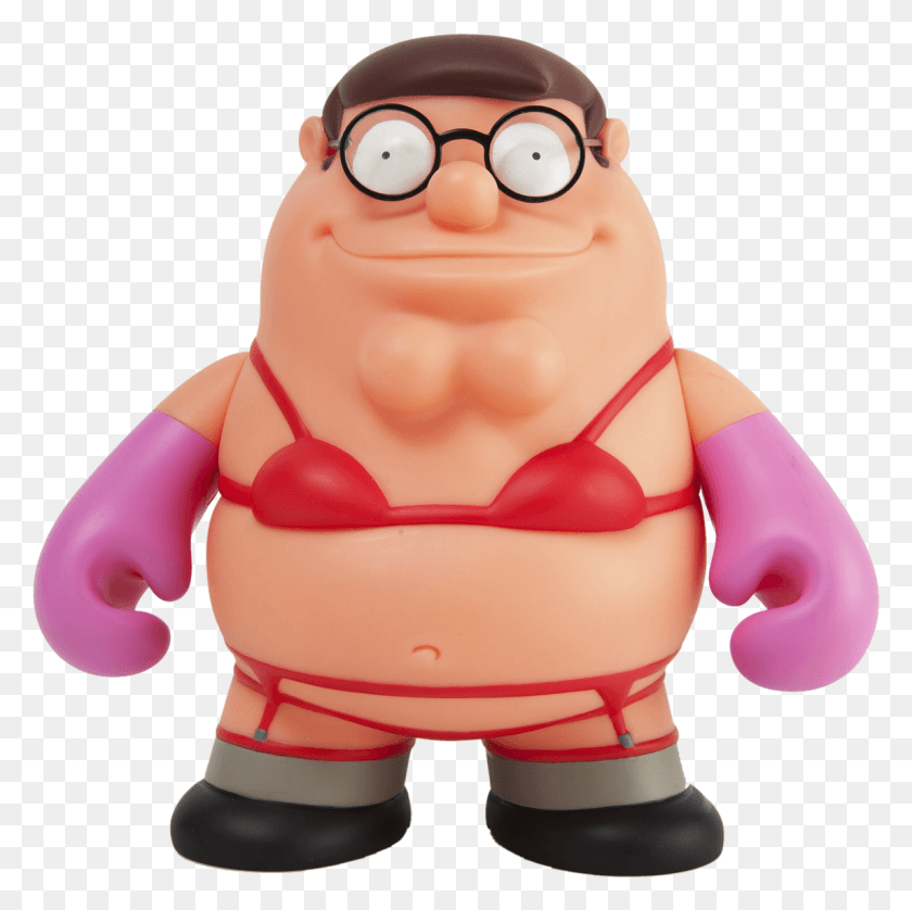 1143x1141 Family Guy Intimate Peter Griffin Figure Red By Kidrobot Kidrobot Family Guy, Figurine, Toy, Person HD PNG Download