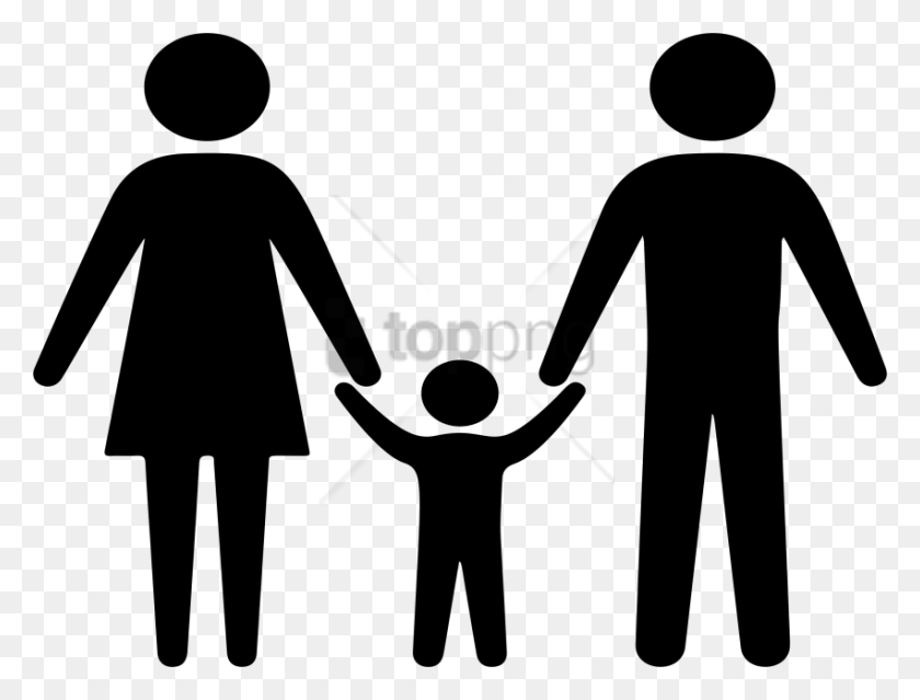 850x631 Family Holding Hands Silhouette Images Family Holding Hands Silhouette, Hand, Person, Human HD PNG Download