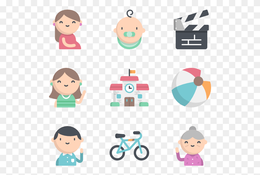 525x505 Family Life Mom Icon, Text, Bicycle, Vehicle HD PNG Download