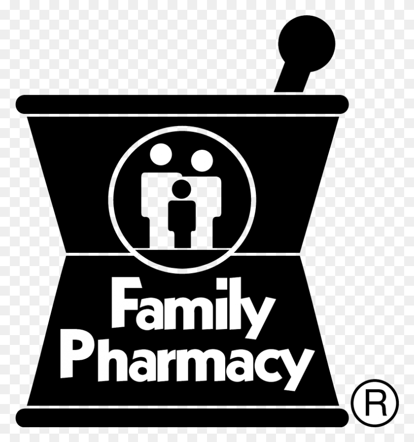 791x849 Family Pharmacy Vector Pharmacy Logo Vector, Text, Face, Moon HD PNG Download