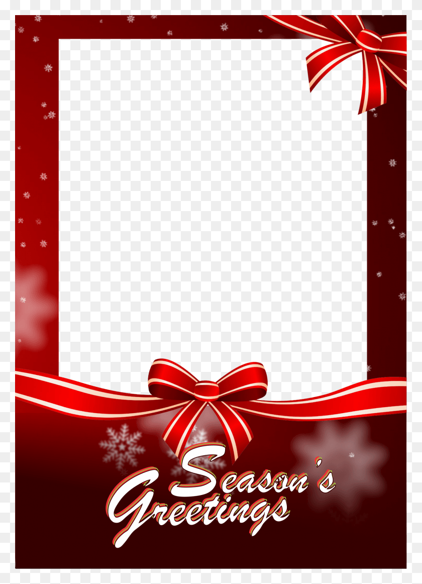 1756x2481 Family Picture Frame Christmas Card Frame With Christmas Greetings, Logo, Symbol, Trademark HD PNG Download