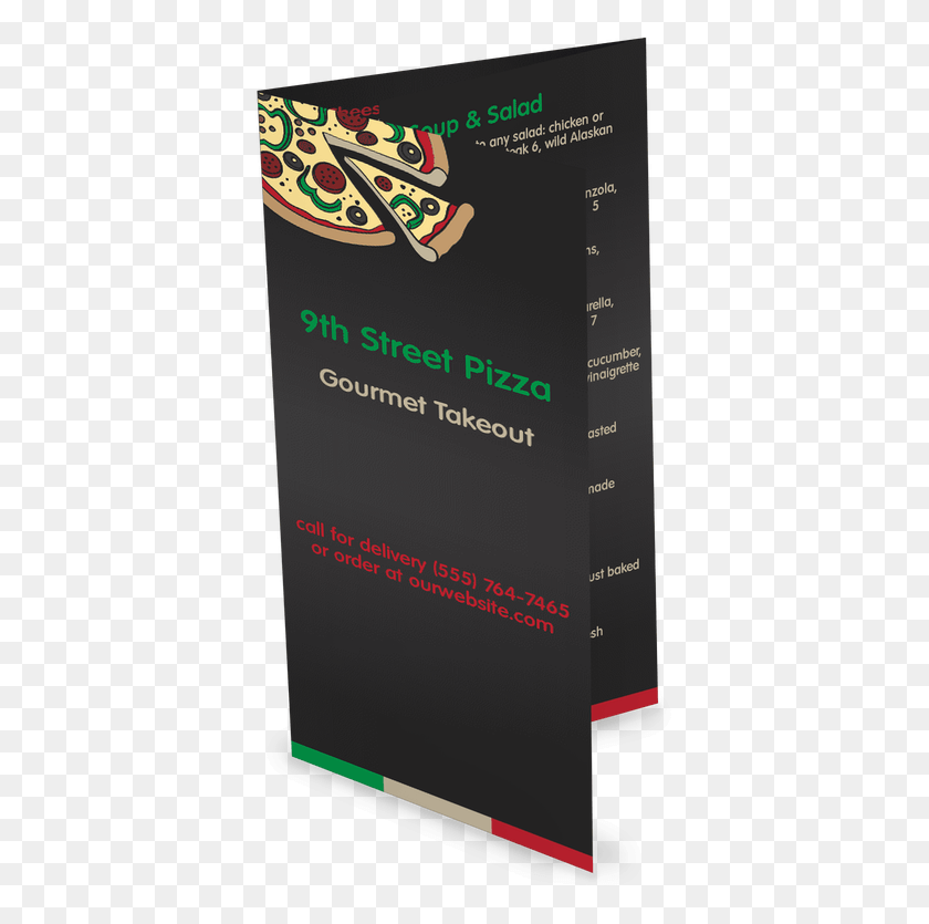 382x775 Family Pizza Delivery Menu Banner, Phone, Electronics, Mobile Phone HD PNG Download