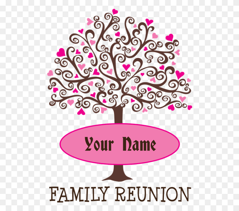 510x680 Family Reunion T Shirts With Trees Reunion Shirt Design Family Tree, Graphics, Floral Design HD PNG Download