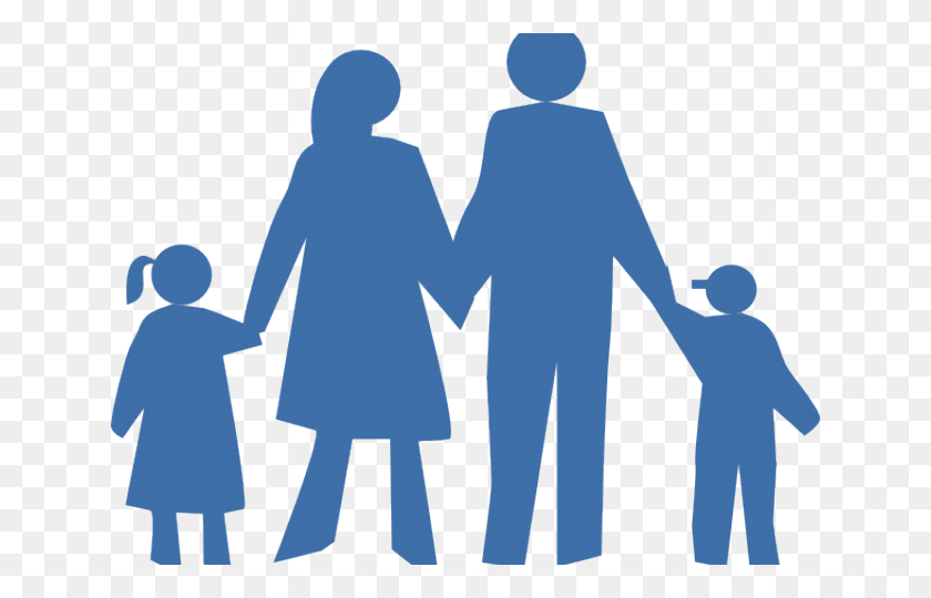 640x480 Family Silhouette Clip Art, Clothing, Apparel, Long Sleeve HD PNG Download