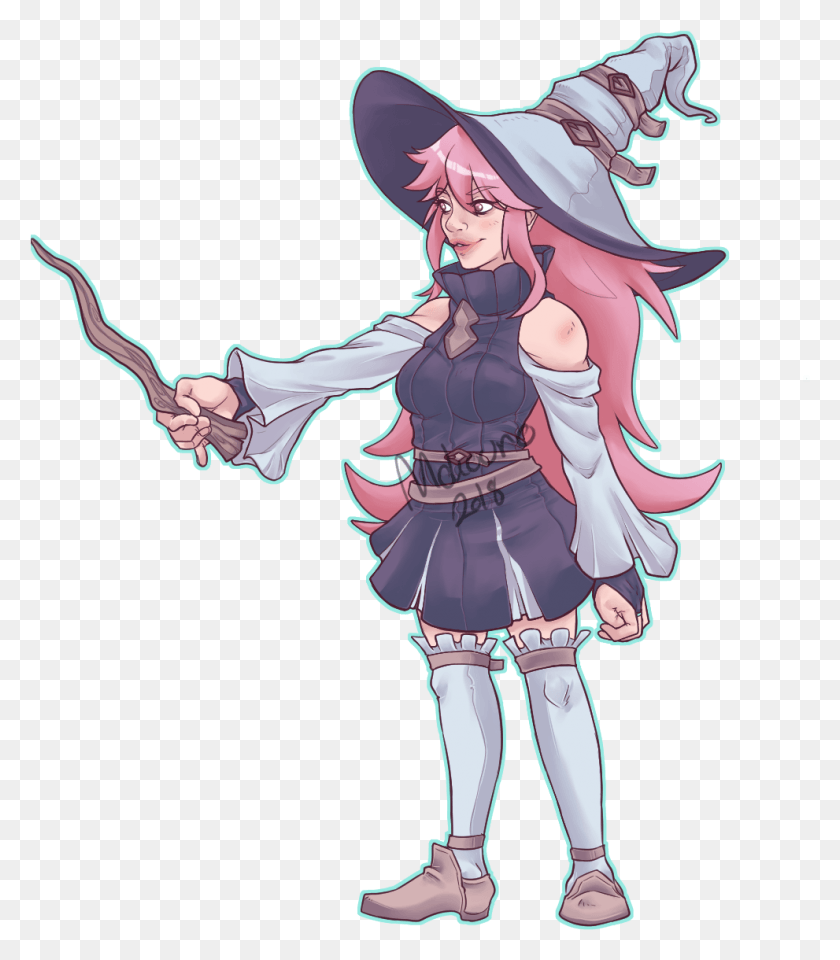 991x1144 Fan Art Oc I Drew Soleil Adorable Witch For A Friend Fire Emblem Witch Soleil, Person, Human, Hat HD PNG Download