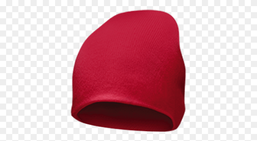 379x403 Fan Cloth Fundraising Knitted Beanie Red Beanie, Baseball Cap, Cap, Hat HD PNG Download