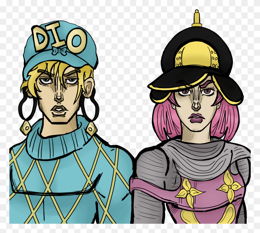 7801x6940 Fanart Diego Brando And Hot HD PNG Download