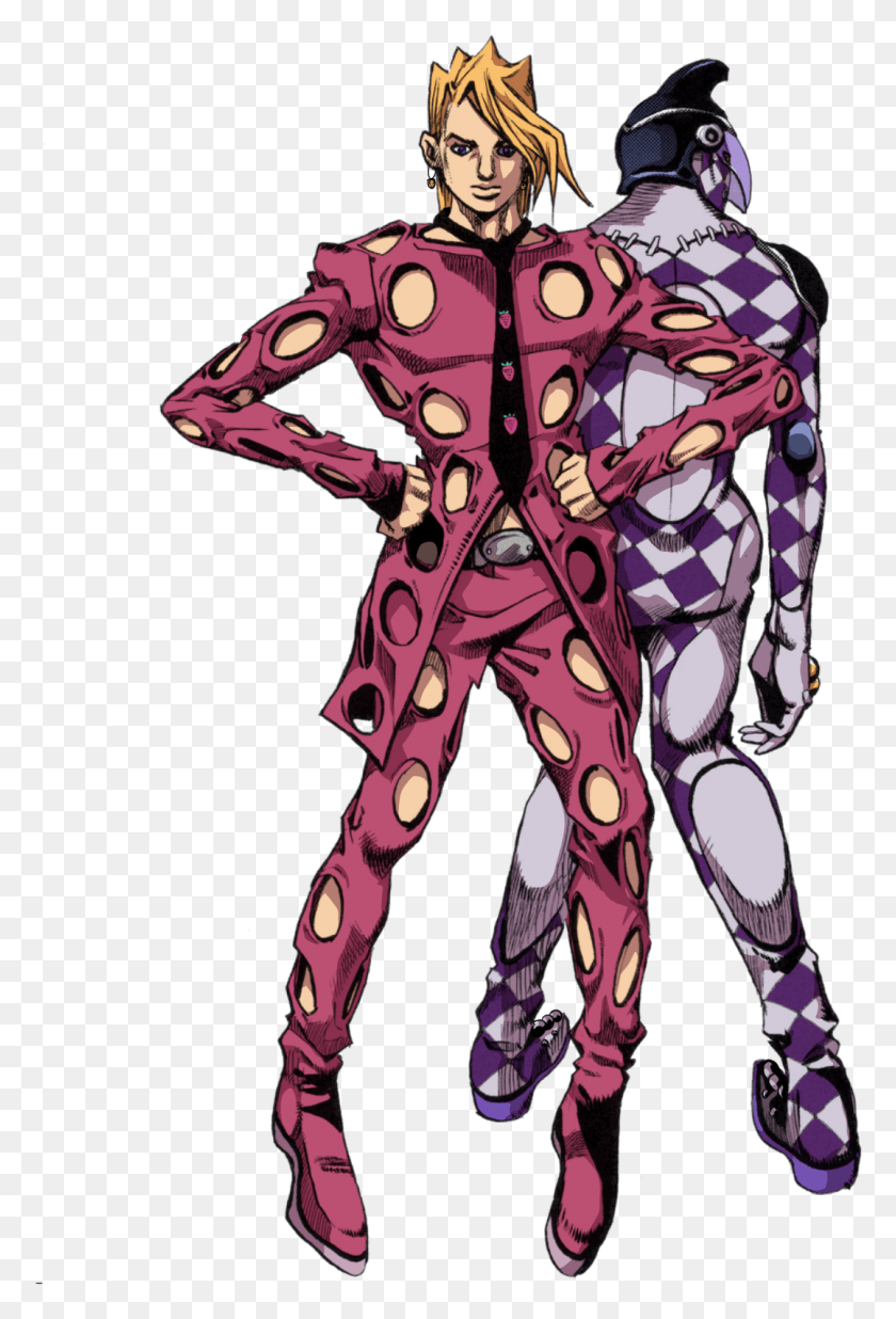 1077x1625 Fanart I Colored This Purple Haze Feedback Illustrationlight Purple Haze Feedback Fugo, Graphics, Person HD PNG Download