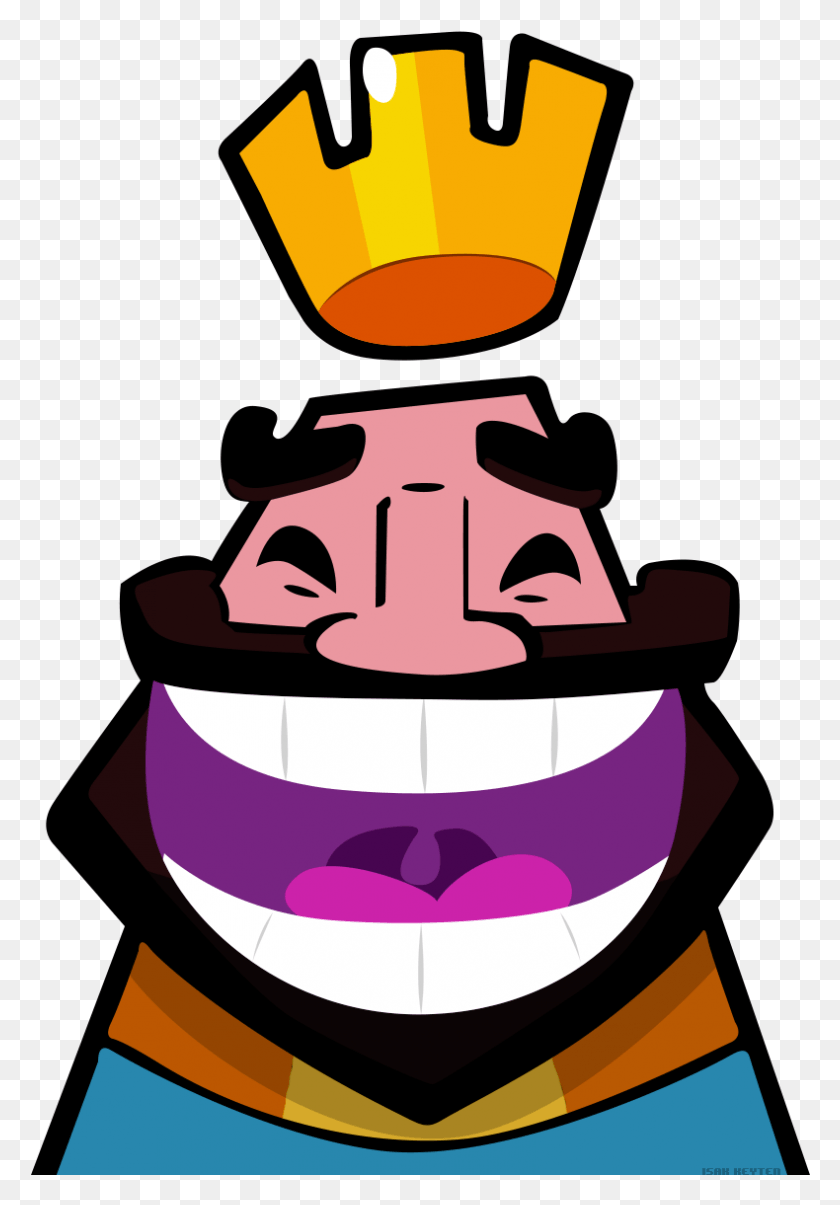 790x1160 Fanart I Traced One Of The Emoticons In High Resolution Clash Royale Laugh Emote, Poster, Advertisement, Plant HD PNG Download