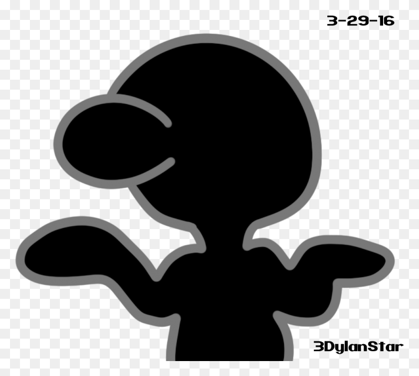 984x877 Fanart Mister Game And Watch, Stencil, Label, Text HD PNG Download