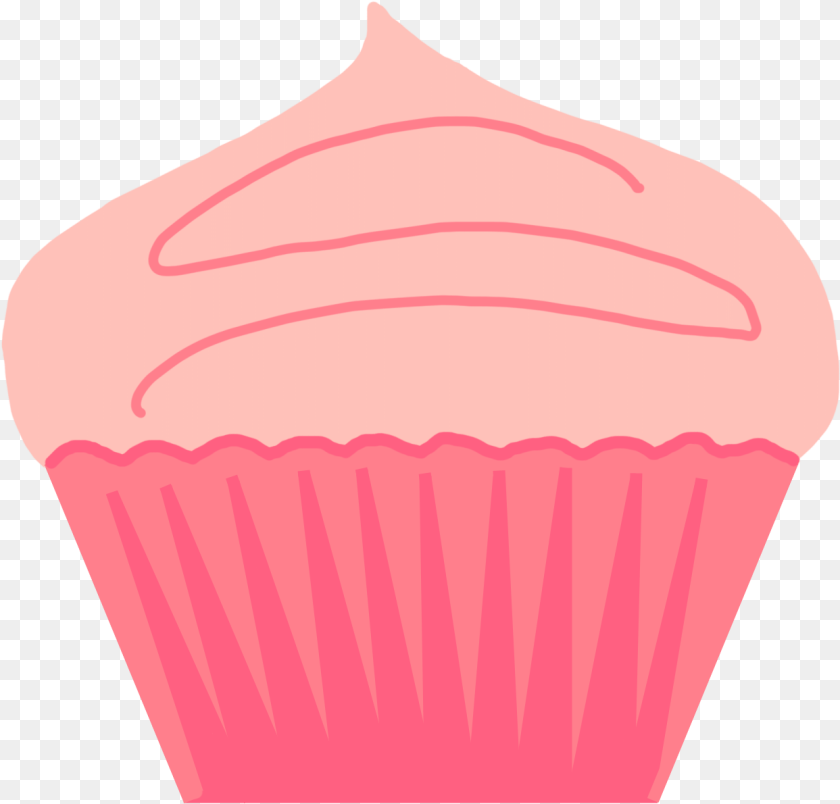 Fancy Cupcake Clipart Pink Cupcake, Cake, Cream, Dessert, Food Transparent PNG