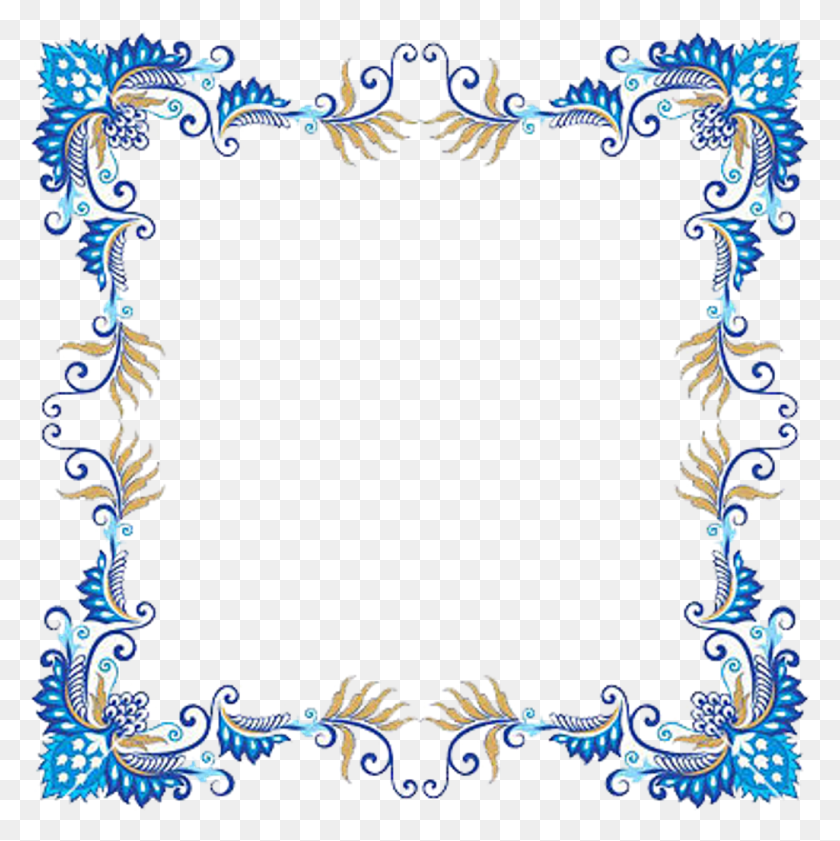 1025x1027 Fancy Frames Borders Frame Border Elegant Transparent Picture Frame For Boy, Pattern, Floral Design, Graphics HD PNG Download