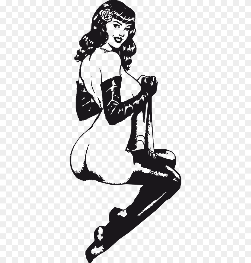 Fancy Inc So Hot, Silhouette Transparent PNG