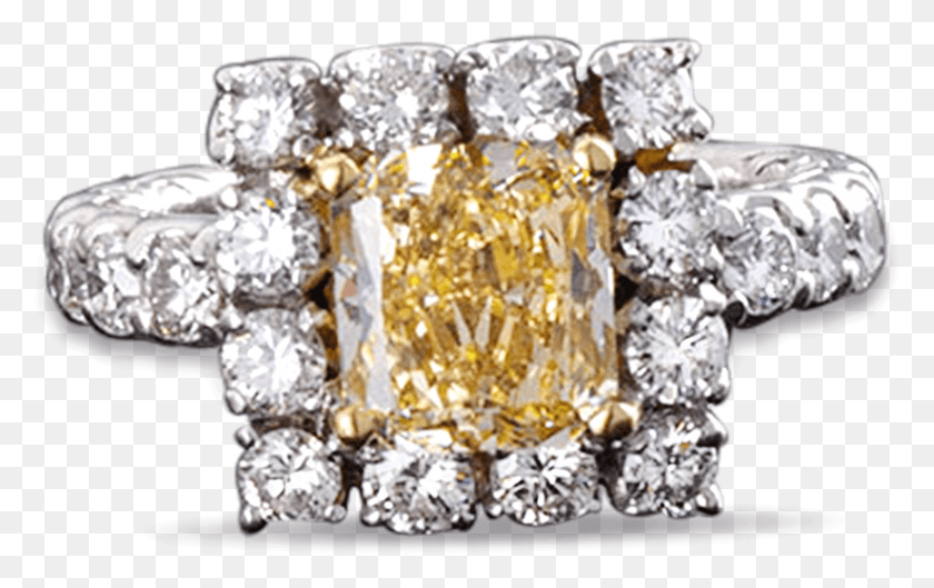 2197x1323 Необычное Светло-Желтое Кольцо С Бриллиантом, Бриллиант, Драгоценный Камень, Ювелирные Изделия Hd Png Скачать