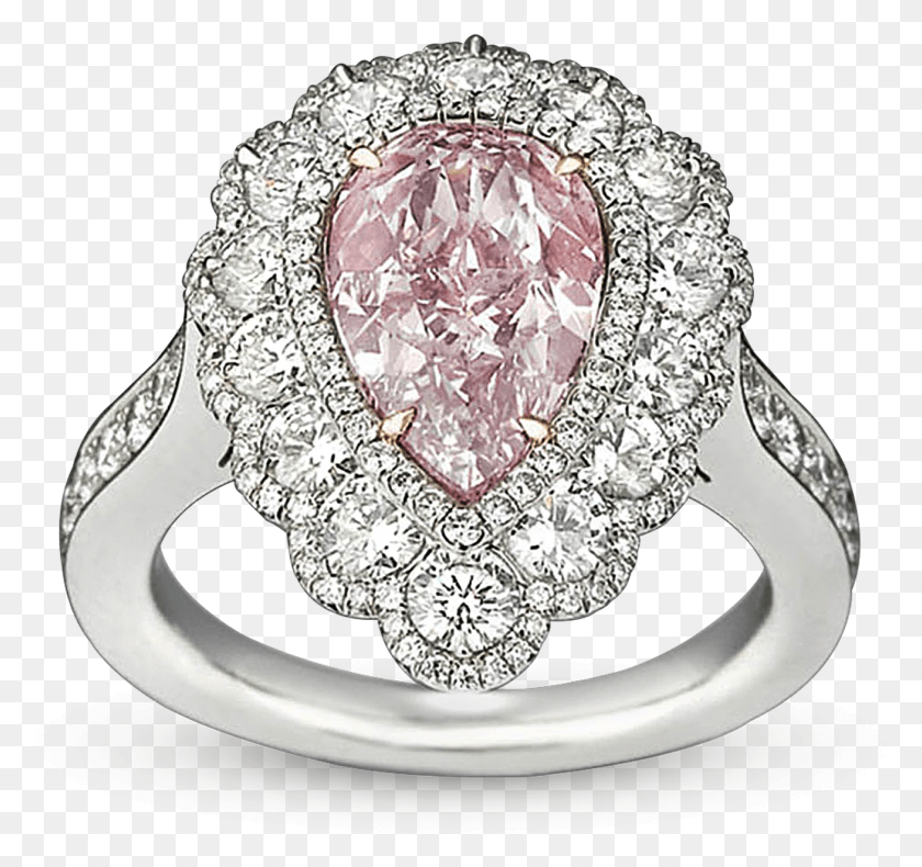 1307x1224 Необычное Розовое Бриллиантовое Кольцо, Аксессуары, Аксессуар, Ювелирные Изделия Hd Png Скачать