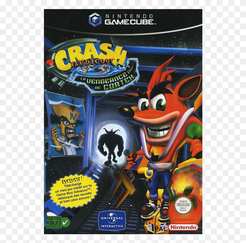 542x769 Fandom Powered By Wikia Crash Bandicoot Iss Crash Bandicoot The Wrath Of Cortex Ps2 Amazon, Toy, Super Mario HD PNG Download