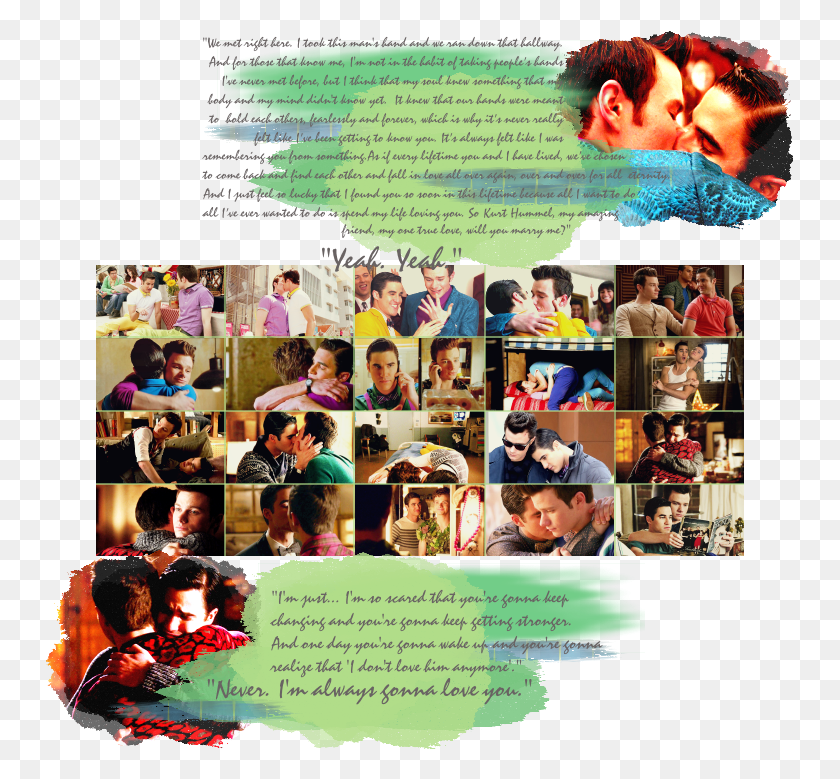 751x719 Fanfiction Collage, Poster, Advertisement, Person HD PNG Download