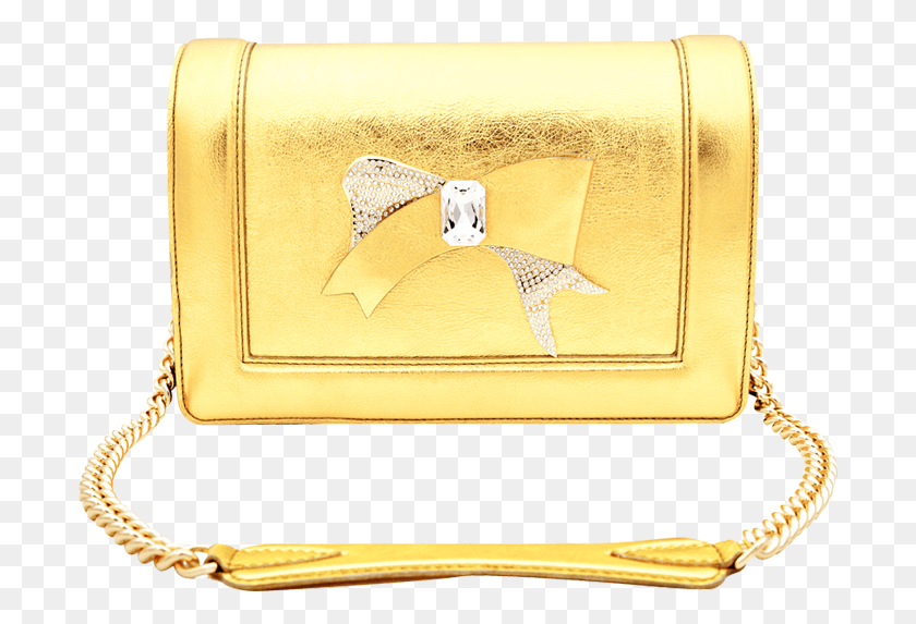 697x513 Fanny Cuir Boetie Metal Gold Fanny Wallet, Purse, Handbag, Bag HD PNG Download