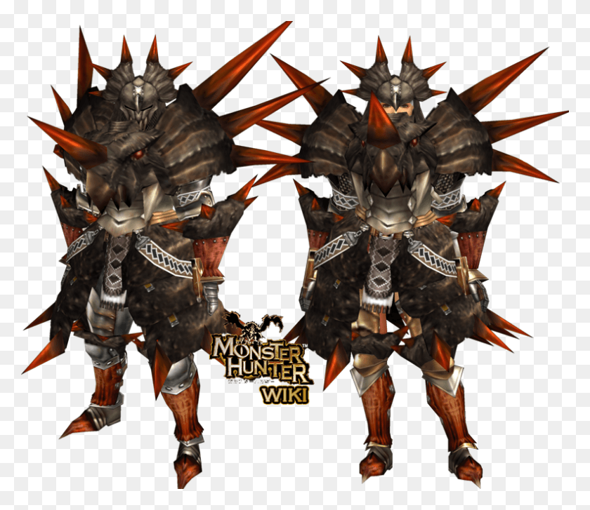 792x678 Fanservice Getting Worse And Worse Monster Hunter Monoblos Armor, Samurai, Toy, Knight HD PNG Download