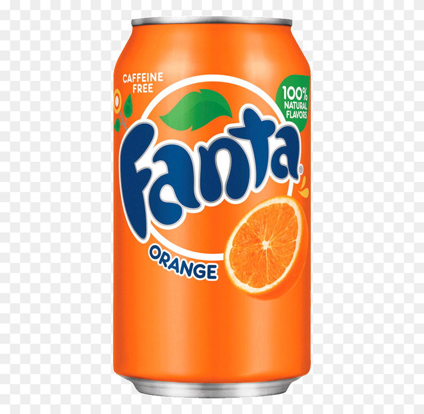395x759 Fanta Orange Большая Банка Orange Fanta Can, Банка, Пиво, Алкоголь Png Скачать