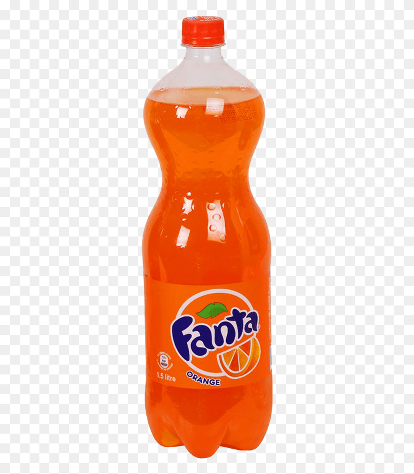 267x902 Fanta Orange Pet Bottle Fanta 250 Ml, Soda, Beverage, Drink HD PNG Download