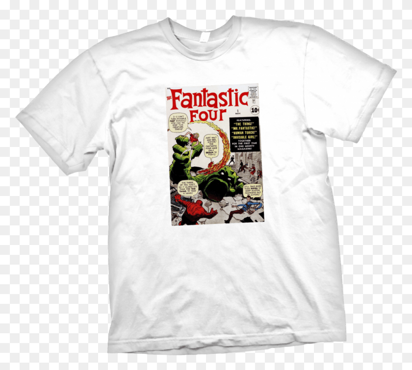 995x887 Fantastic Four Comic Issue Fantastic Four, Clothing, Apparel, T-Shirt Descargar Hd Png