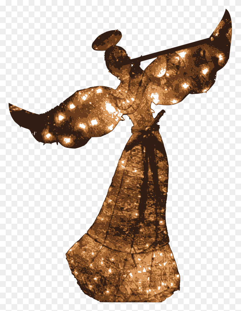 779x1024 Fantasy Angel Image Transparent Angel Art Christmas Sculpture, Lighting, Lamp, Ceiling Fan HD PNG Download