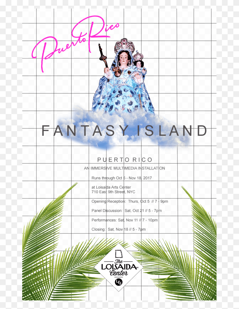 683x1024 Fantasyisland Flyer Nyc Puerto Rico, Person, Human, Poster HD PNG Download