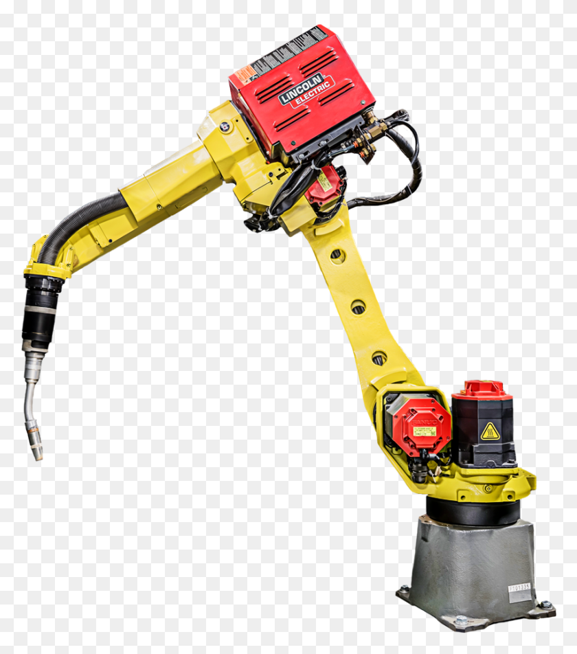 849x971 Fanuc Arc Mate, Robot, Construction Crane, Power Drill HD PNG Download