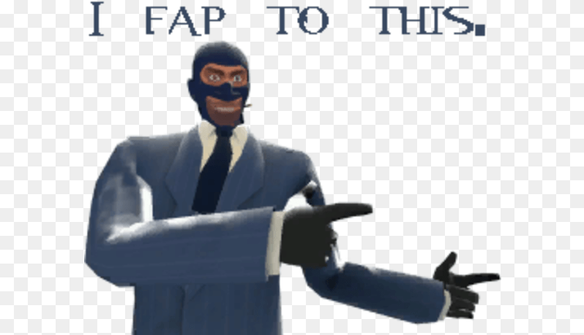 601x483 Fap To This Tf2 Spray I Fap, Suit, Clothing, Formal Wear, Male Sticker PNG