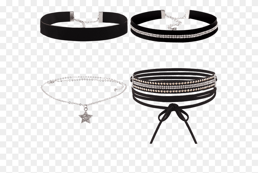 582x503 Faq Choker Negro Set, Necklace, Jewelry, Accessories HD PNG Download