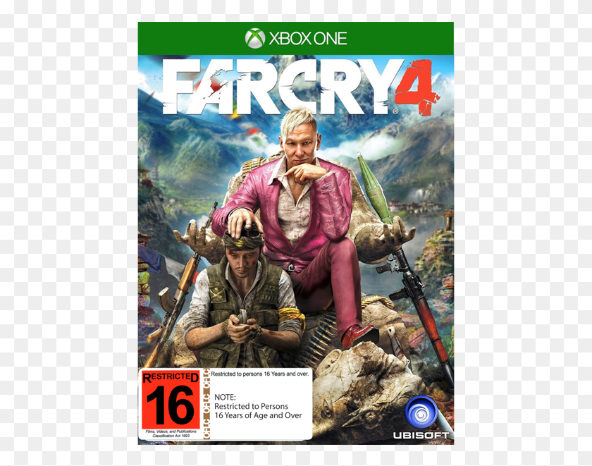 451x601 Far Cry 4 2014, Человек, Человек, Плакат Hd Png Скачать