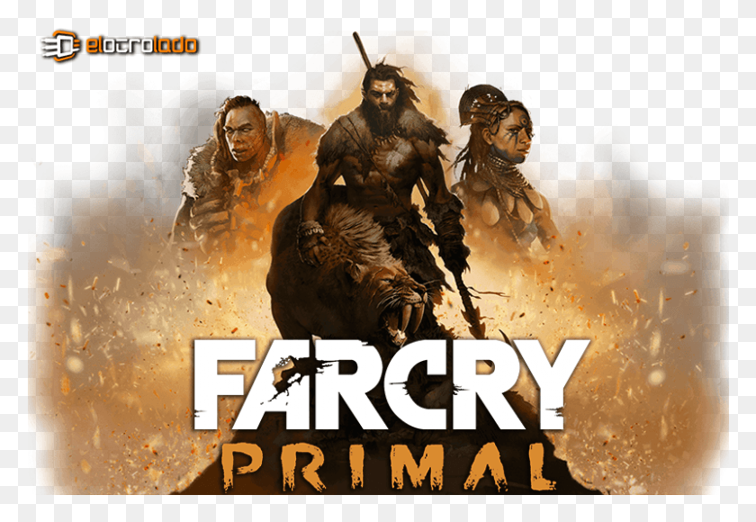 801x534 Descargar Png Far Cry Primal Far Cry Primal Collector39S Edition, Cartel, Publicidad, Persona Hd Png