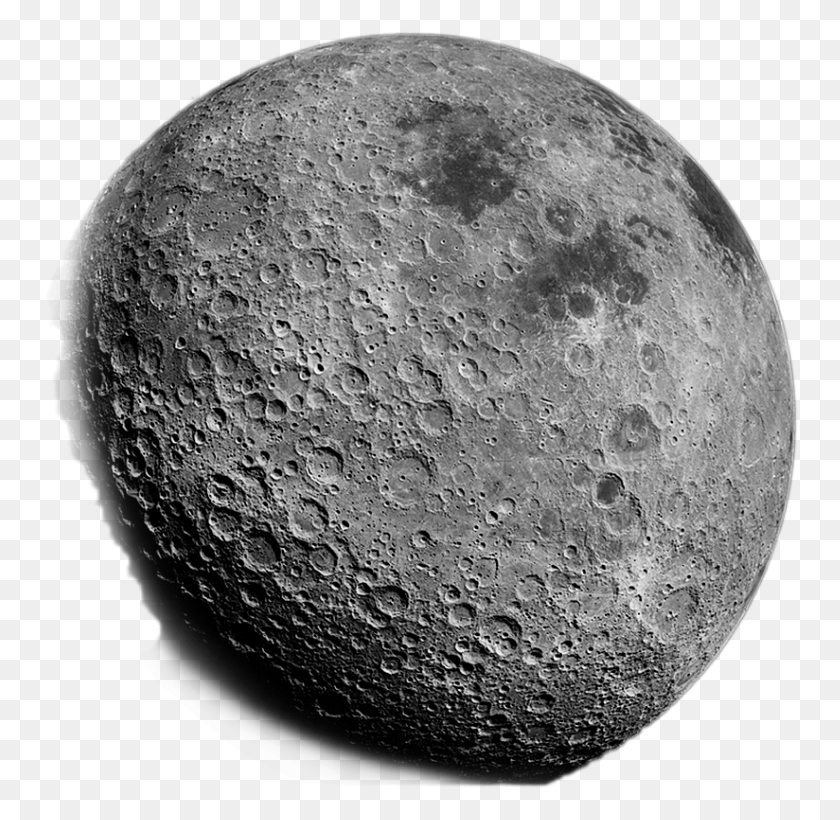 756x760 Far Side Of The Moon, Outer Space, Night, Astronomy HD PNG Download