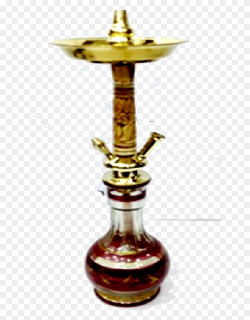 654x1015 Farida Mini Bone Hookah Pipe Brass, Bottle, Fire Hydrant, Hydrant HD PNG Download