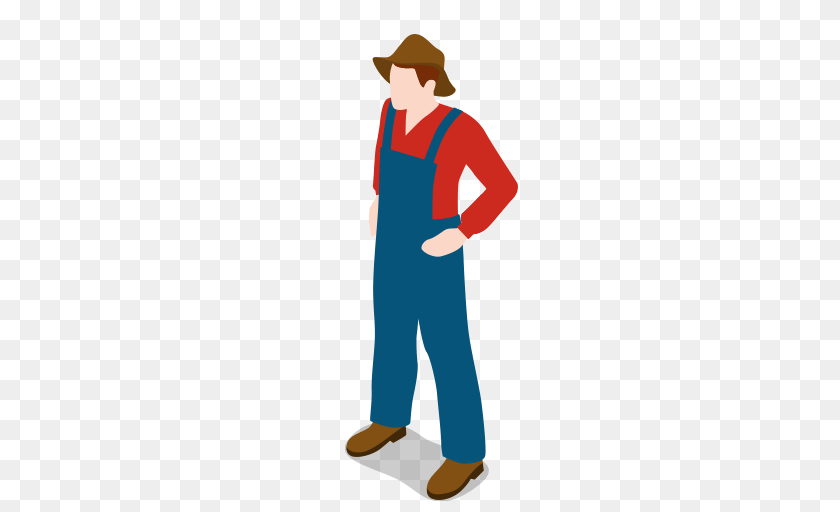 341x512 Farm Farmer Male Man People Standing Icon, Clothing, Pants, Adult, Person Sticker PNG