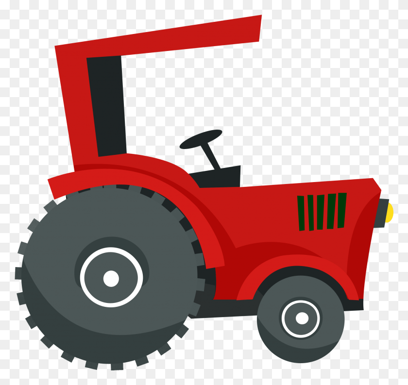 2142x2014 Farm Party The Farm Svg File Tractors Farms Craft Trator Fazendinha, Tractor, Vehicle, Transportation HD PNG Download